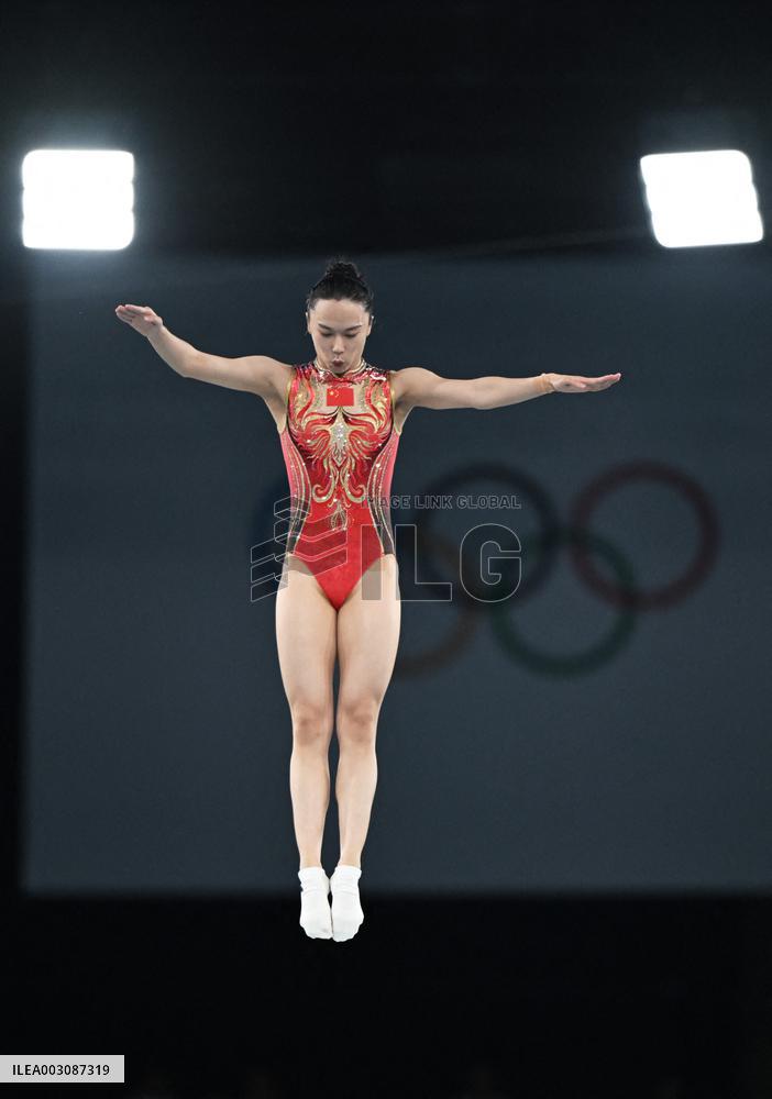 (PARIS2024) FRANCE-PARIS-OLY-TRAMPOLINE GYMNASTICS