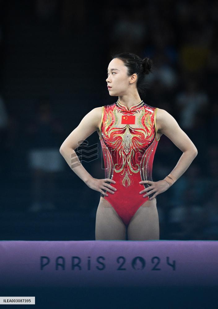 (PARIS2024) FRANCE-PARIS-OLY-TRAMPOLINE GYMNASTICS