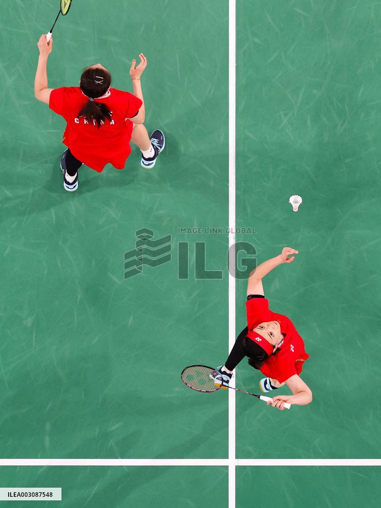 (PARIS2024)FRANCE-PARIS-OLY-BADMINTON