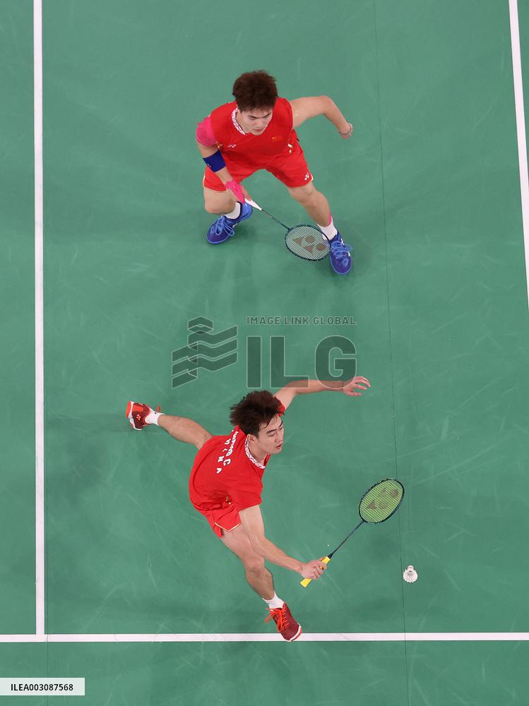 (PARIS2024) FRANCE-PARIS-OLY-BADMINTON