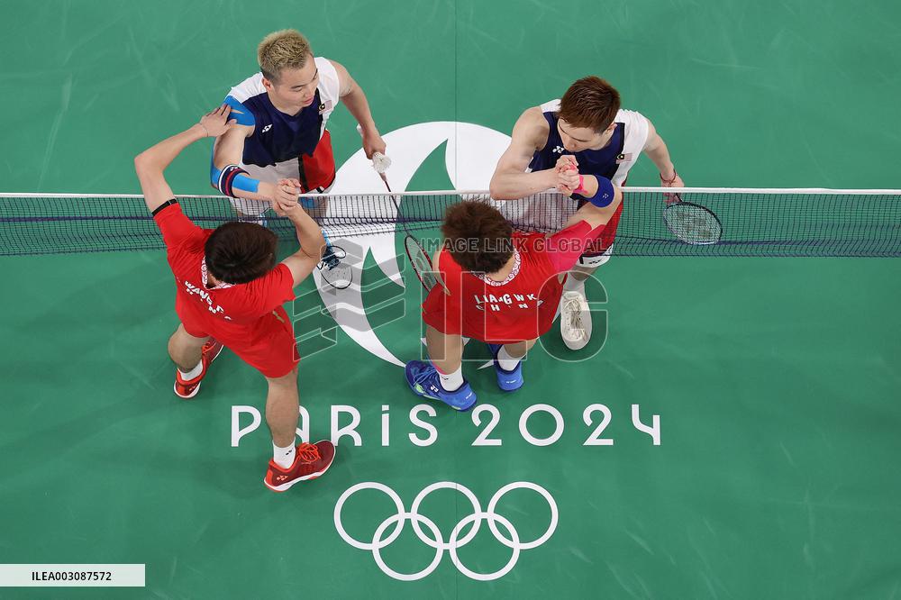 (PARIS2024) FRANCE-PARIS-OLY-BADMINTON