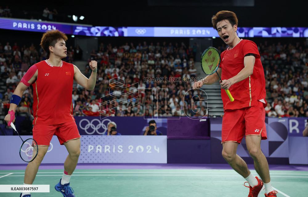 (PARIS2024) FRANCE-PARIS-OLY-BADMINTON