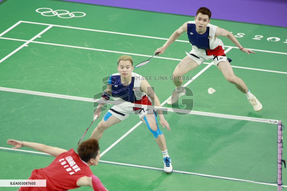 (PARIS2024) FRANCE-PARIS-OLY-BADMINTON
