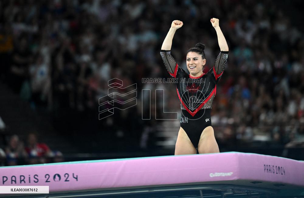 (PARIS2024) FRANCE-PARIS-OLY-TRAMPOLINE GYMNASTICS