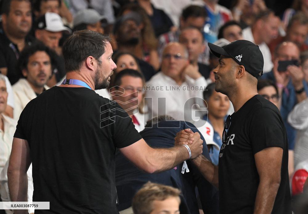 Paris 2024 - Tony Parker At Judo