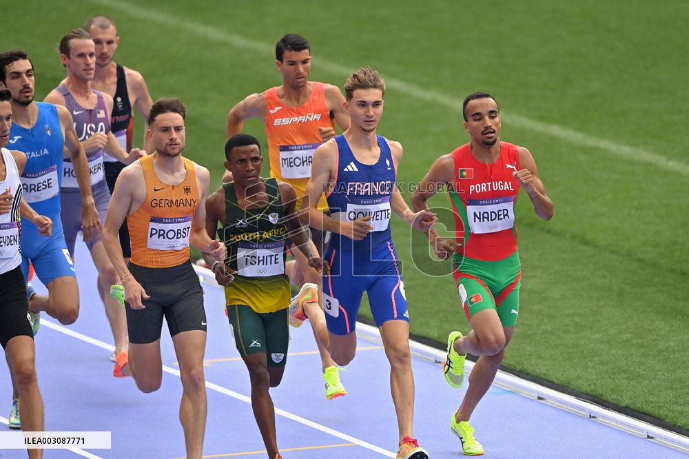 Paris 2024 - Athletics Men's 1500m - Mael Gouyette