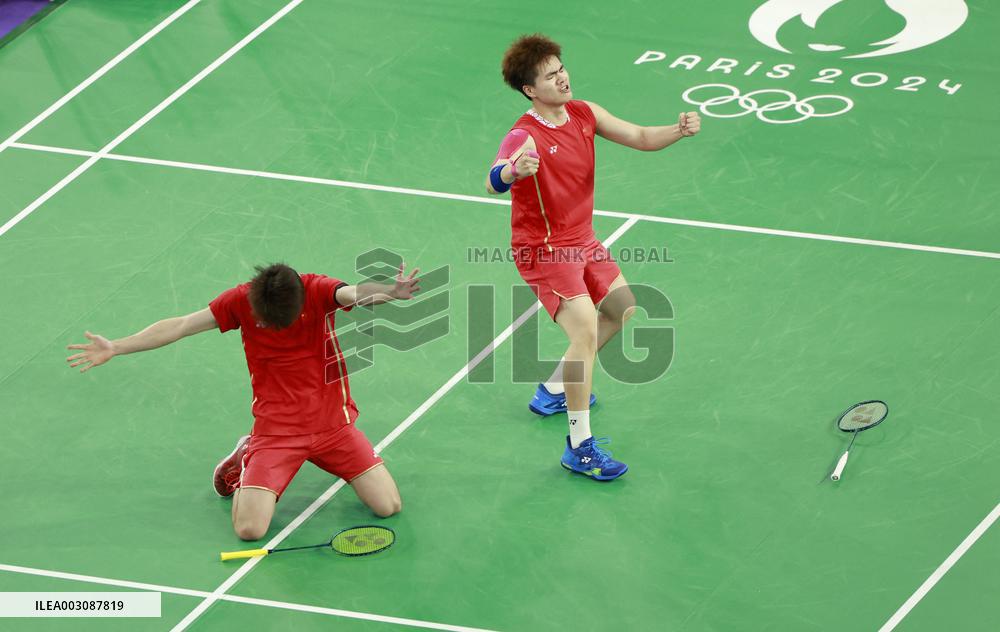 (PARIS2024) FRANCE-PARIS-OLY-BADMINTON