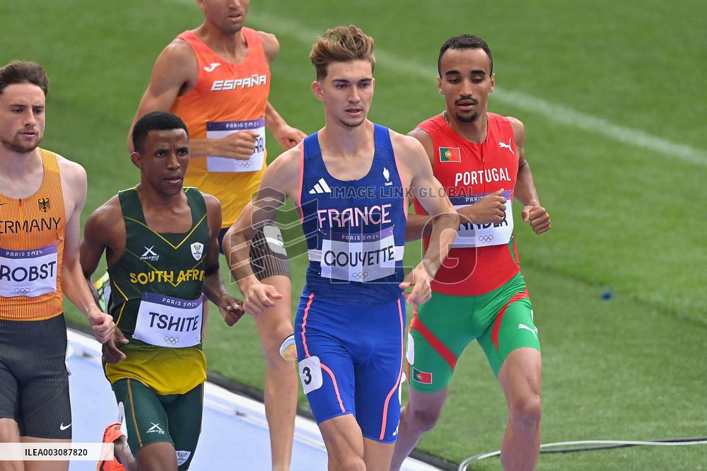 Paris 2024 - Athletics Men's 1500m - Mael Gouyette
