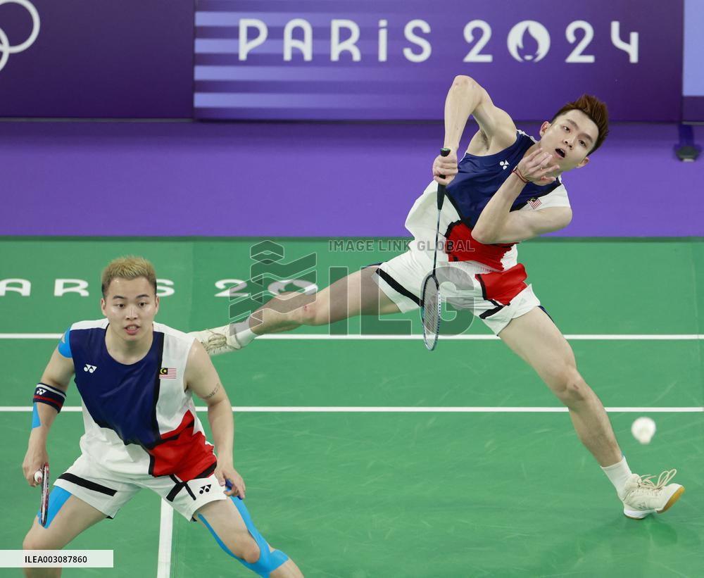 (PARIS2024) FRANCE-PARIS-OLY-BADMINTON