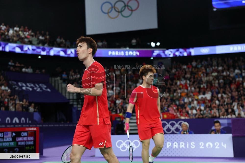 (PARIS2024) FRANCE-PARIS-OLY-BADMINTON
