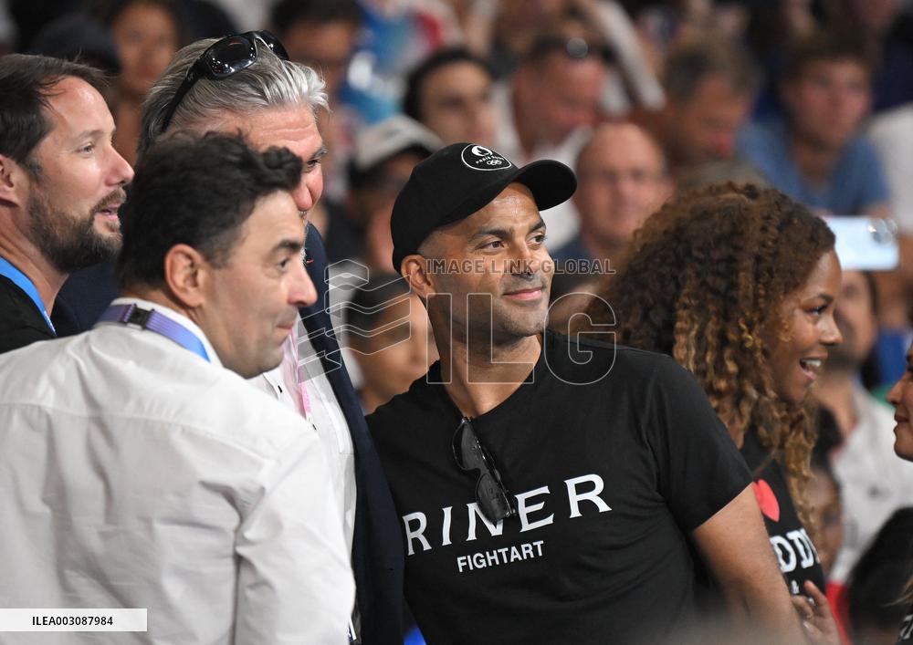 Paris 2024 - Tony Parker At Judo