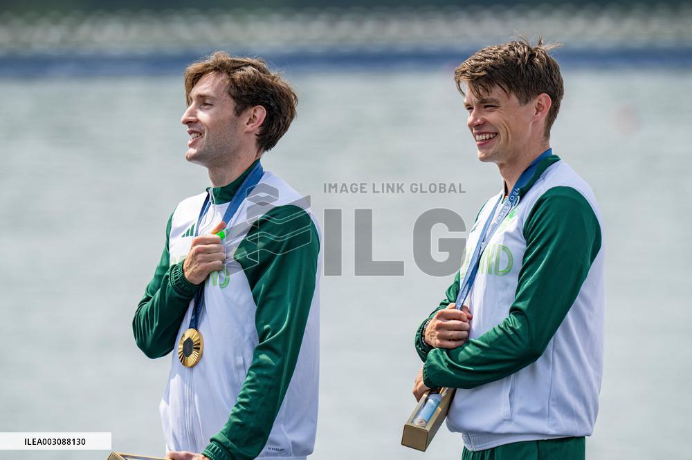 (PARIS2024) FRANCE-VAIRES-SUR-MARNE-OLY-ROWING
