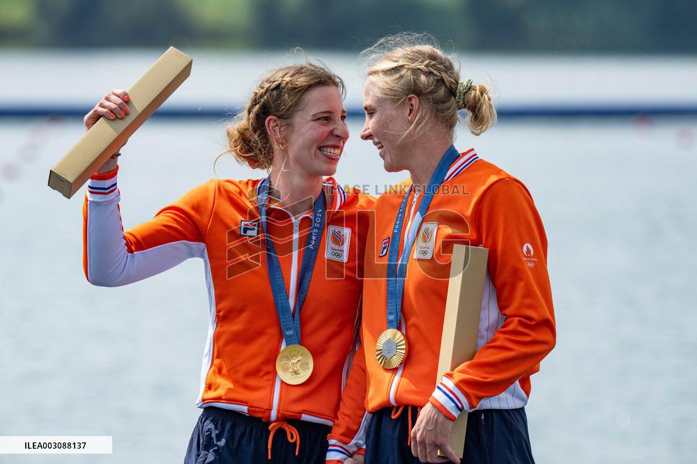 (PARIS2024) FRANCE-VAIRES-SUR-MARNE-OLY-ROWING
