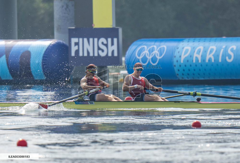 (PARIS2024) FRANCE-VAIRES-SUR-MARNE-OLY-ROWING