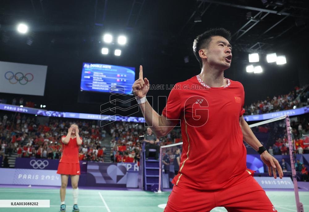 (PARIS2024) FRANCE-PARIS-OLY-BADMINTON