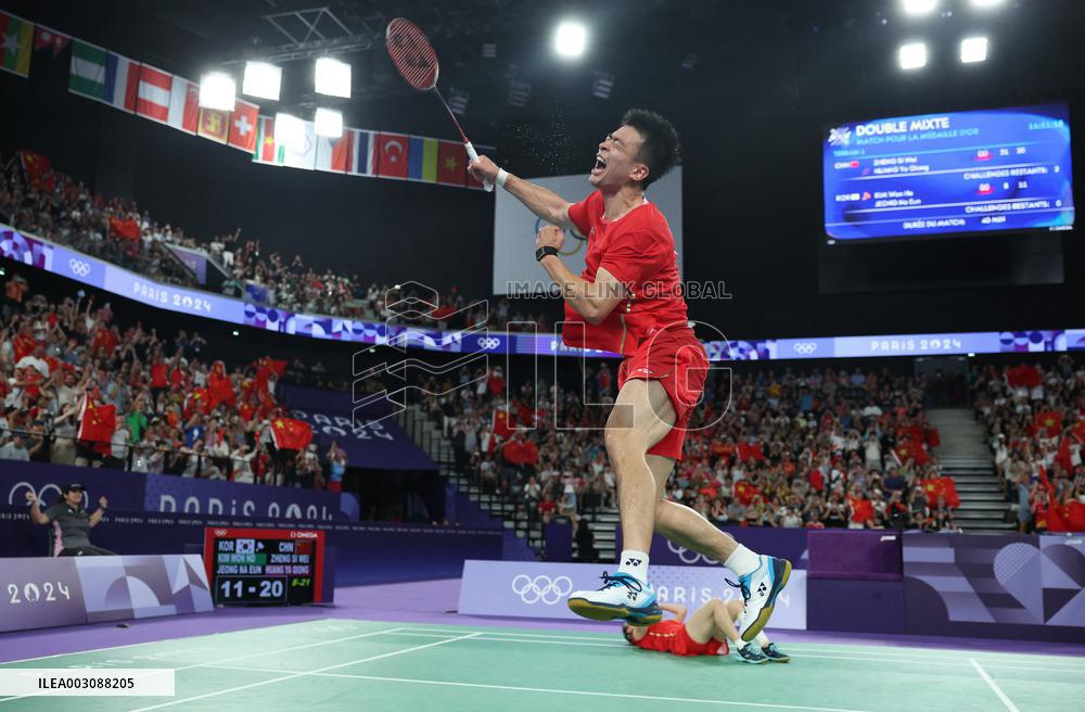 (PARIS2024) FRANCE-PARIS-OLY-BADMINTON