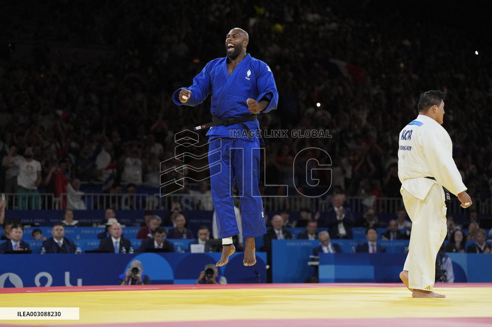 Paris 2024 - Judo - Teddy Riner Wins Gold