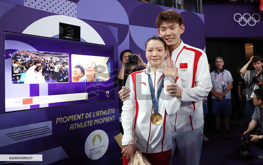 (PARIS2024) FRANCE-PARIS-OLY-BADMINTON
