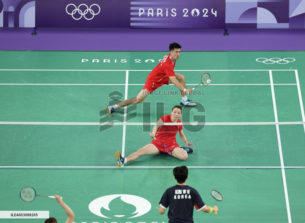 (PARIS2024) FRANCE-PARIS-OLY-BADMINTON