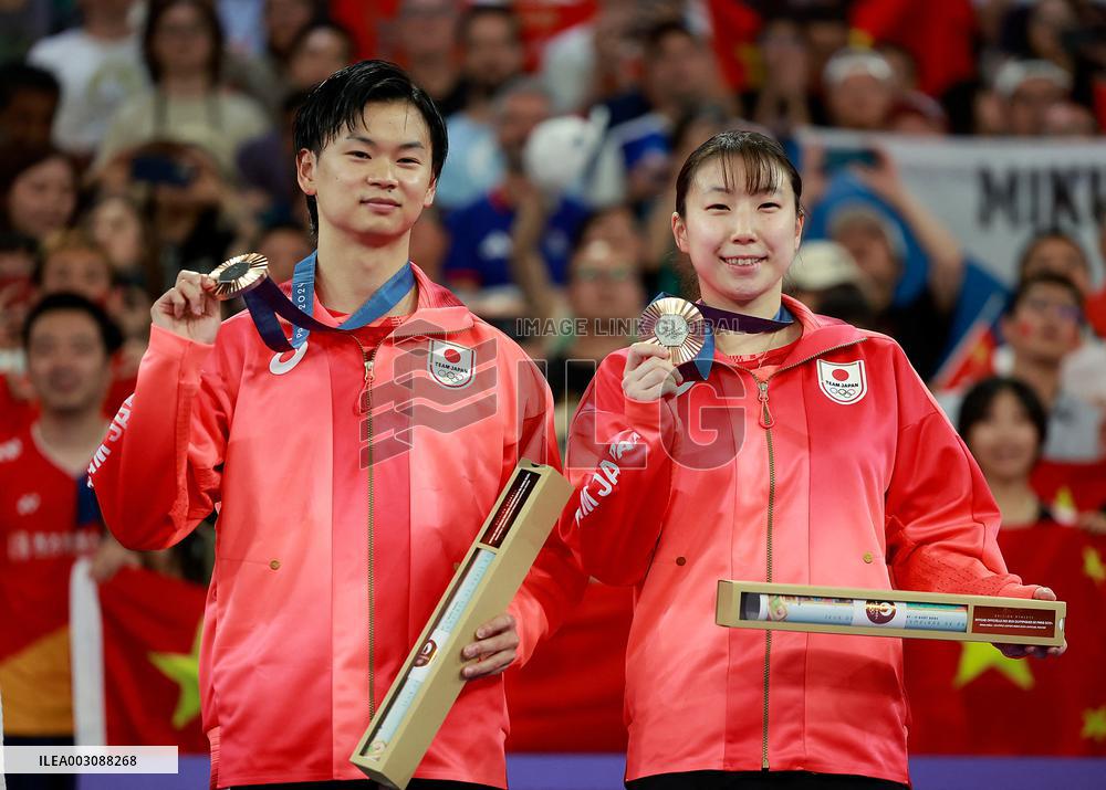 (PARIS2024) FRANCE-PARIS-OLY-BADMINTON