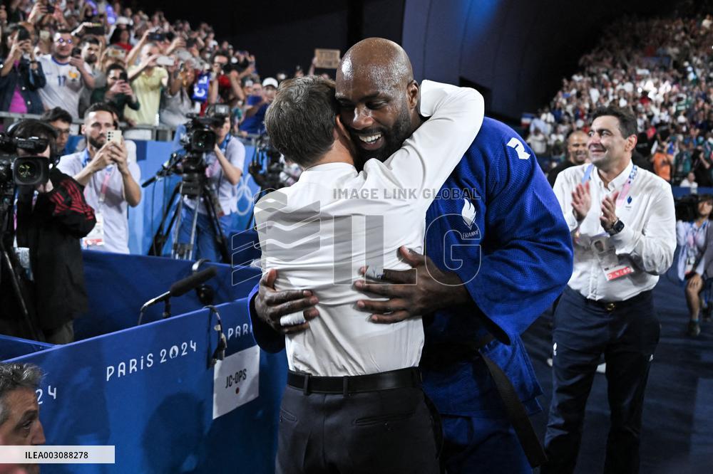 Paris 2024 - Teddy Riner Wins Gold In Judo