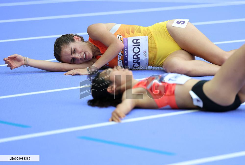 (PARIS2024) FRANCE-PARIS-OLY-ATHLETICS-5000M-WOMEN
