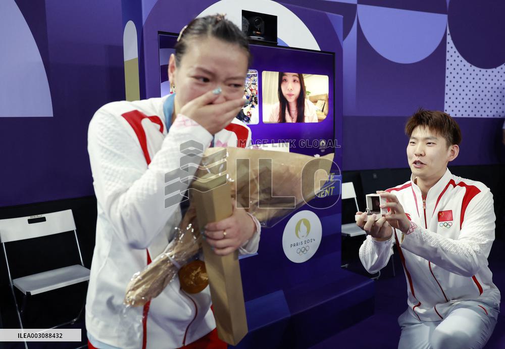 (PARIS2024) FRANCE-PARIS-OLY-BADMINTON