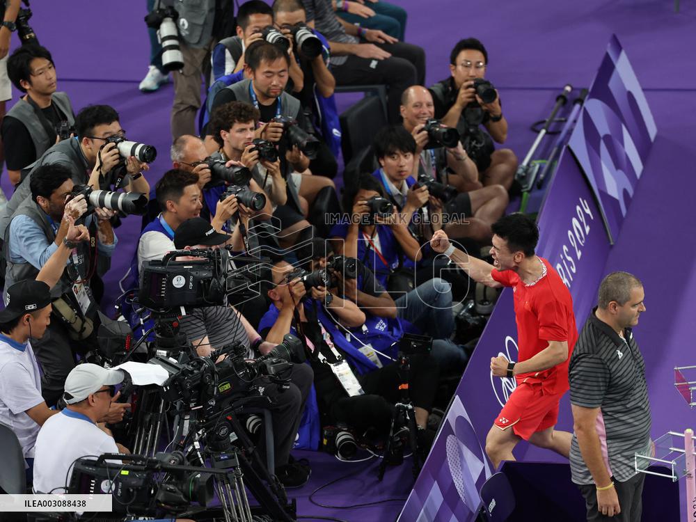 (PARIS2024) FRANCE-PARIS-OLY-BADMINTON