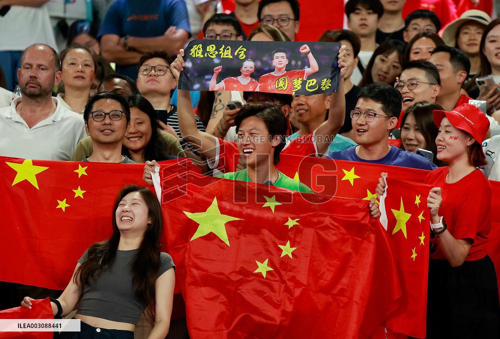 (PARIS2024) FRANCE-PARIS-OLY-BADMINTON