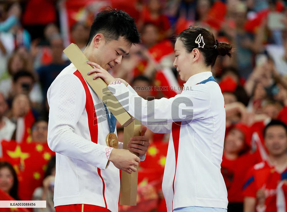 (PARIS2024) FRANCE-PARIS-OLY-BADMINTON