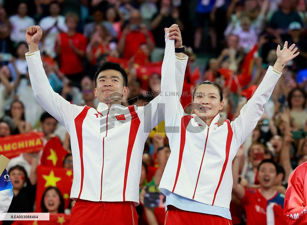 (PARIS2024) FRANCE-PARIS-OLY-BADMINTON