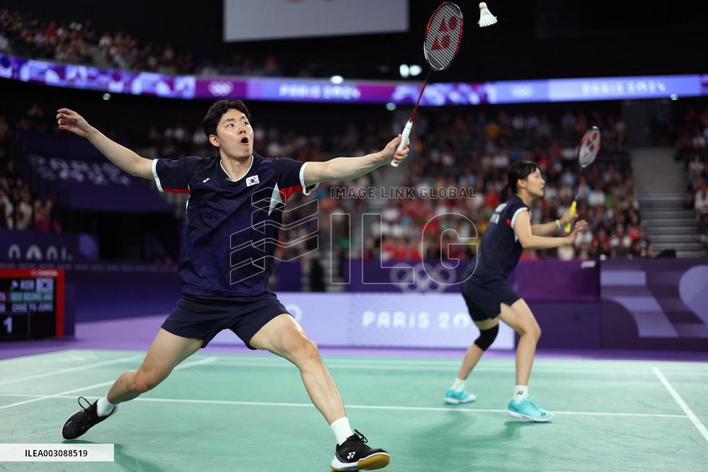 (PARIS2024) FRANCE-PARIS-OLY-BADMINTON