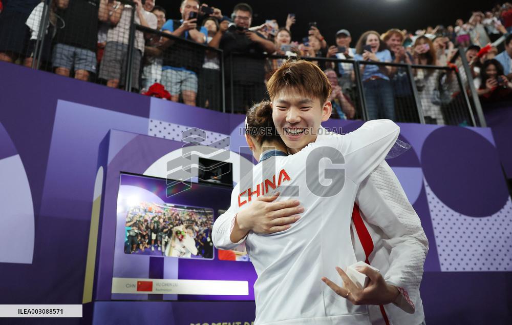 (PARIS2024) FRANCE-PARIS-OLY-BADMINTON