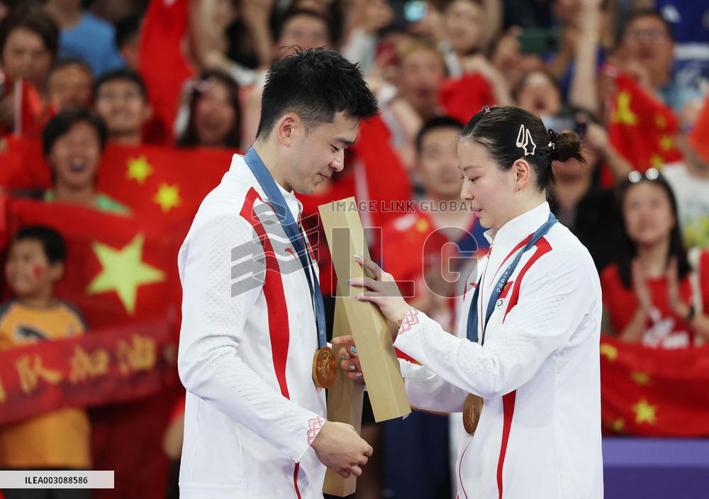 (PARIS2024) FRANCE-PARIS-OLY-BADMINTON