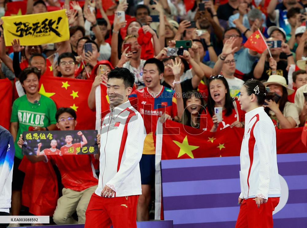 (PARIS2024) FRANCE-PARIS-OLY-BADMINTON