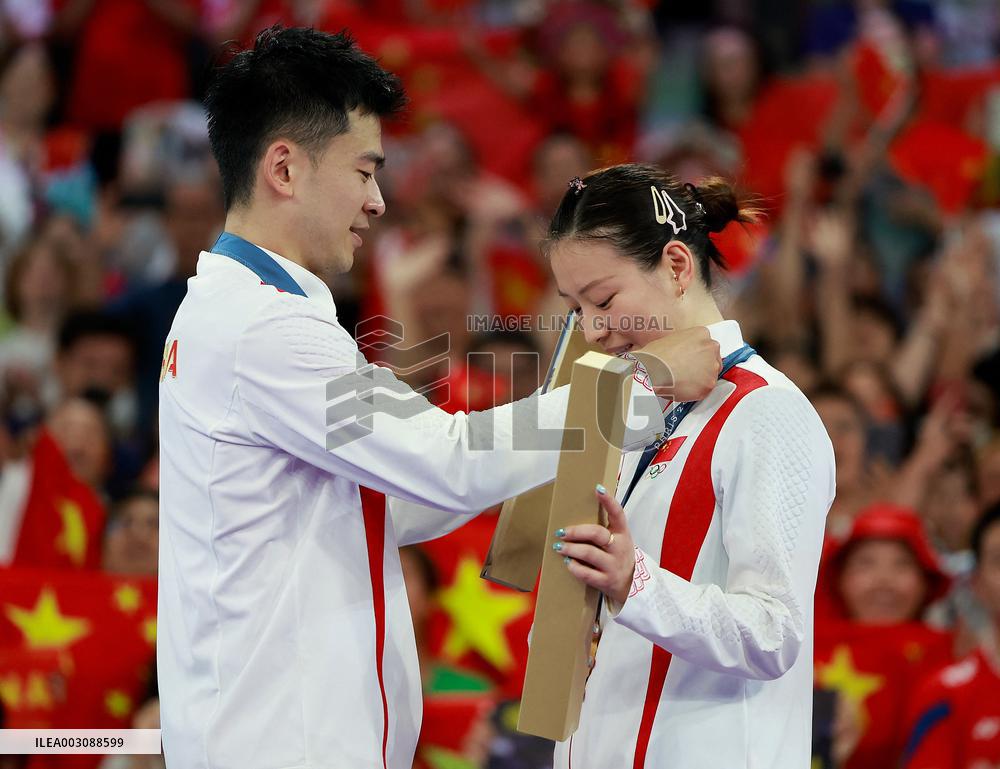 (PARIS2024) FRANCE-PARIS-OLY-BADMINTON