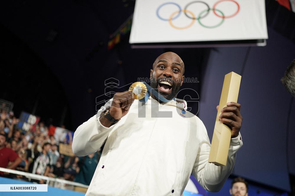 Paris 2024 - Judo - Teddy Riner Wins Gold