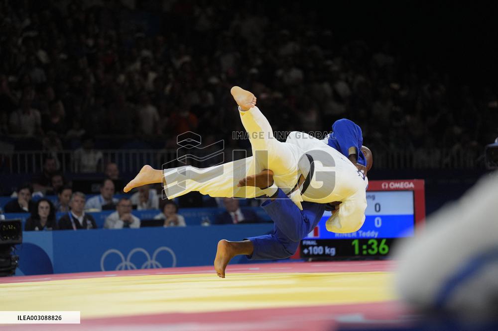 Paris 2024 - Judo - Teddy Riner Wins Gold