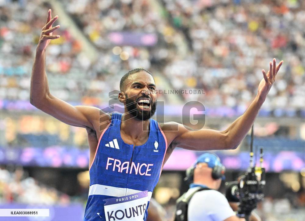 (PARIS2024) FRANCE-PARIS-OLY-ATHLETICS-4X400M RELAY-MIXED