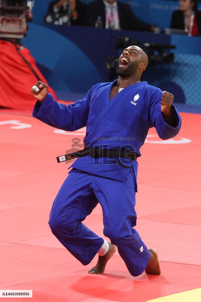 Paris 2024 - Teddy Riner Wins Gold In Judo