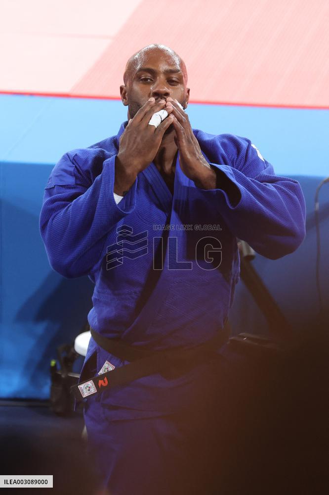 Paris 2024 - Teddy Riner Wins Gold In Judo