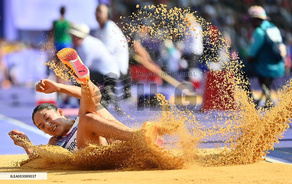 (PARIS2024) FRANCE-PARIS-OLY-ATHLETICS-TRIPLE JUMP-WOMEN