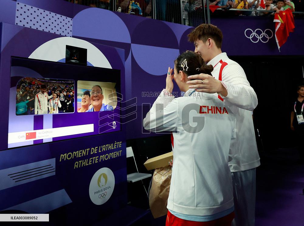 (PARIS2024) FRANCE-PARIS-OLY-BADMINTON