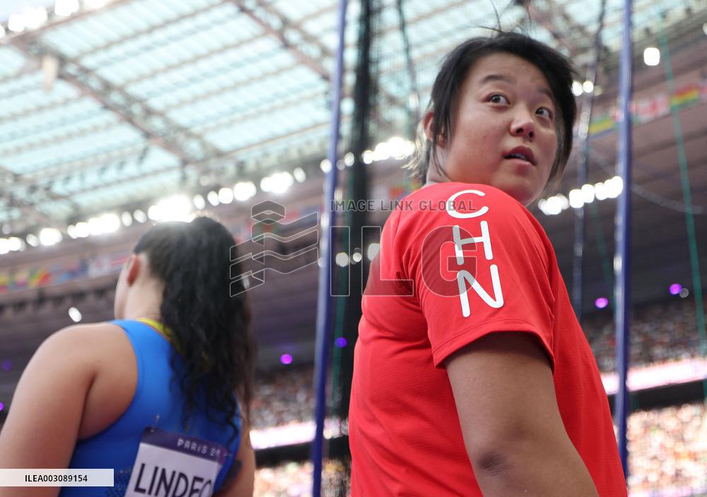 (PARIS2024) FRANCE-PARIS-OLY-ATHLETICS-DISCUS THROW-WOMEN