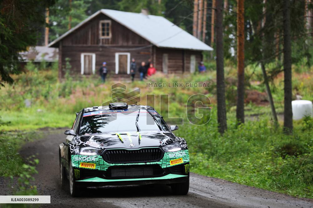 Rally race - Fia World Rally Championship  Wrc Secto Rally Finland  2024