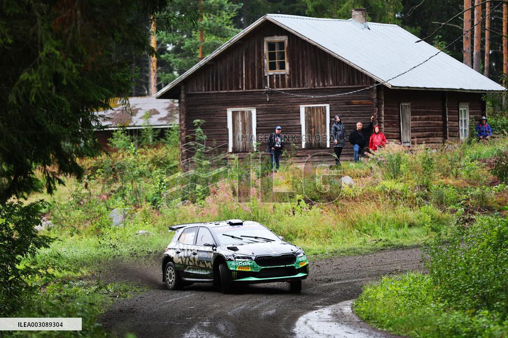 Rally race - Fia World Rally Championship  Wrc Secto Rally Finland  2024