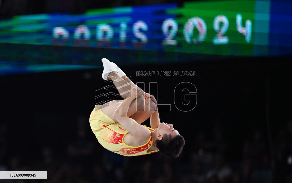 (PARIS2024) FRANCE-PARIS-OLY-TRAMPOLINE GYMNASTICS