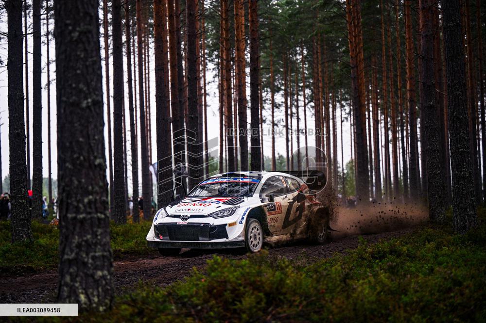 Rally race - Fia World Rally Championship  Wrc Secto Rally Finland  2024