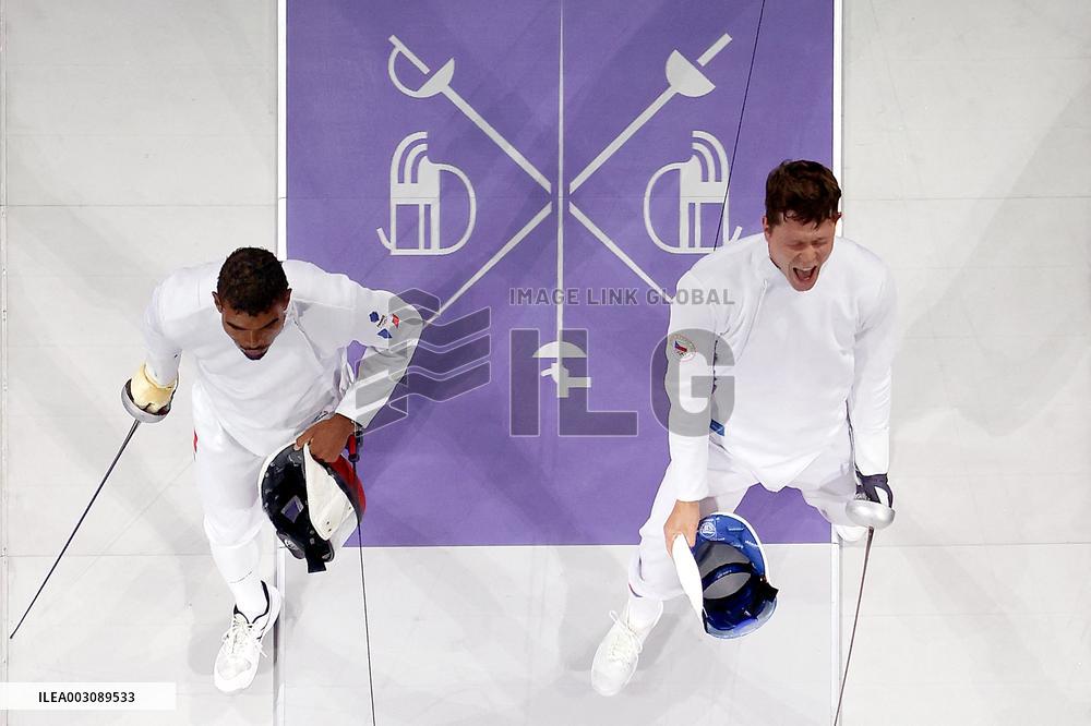 (PARIS2024) FRANCE-PARIS-OLY-FENCING