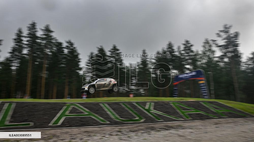 Rally race - Fia World Rally Championship  Wrc Secto Rally Finland  2024